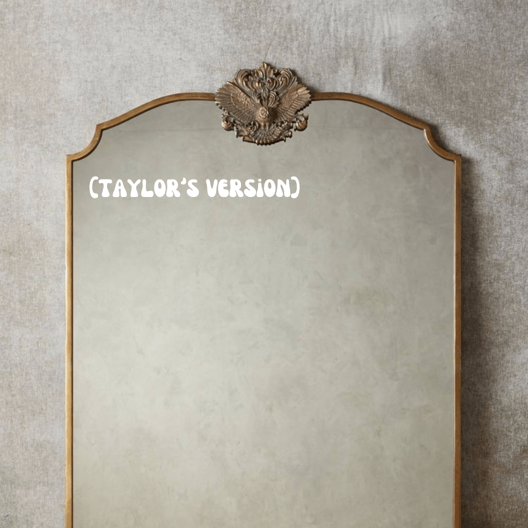 Taylor's Version Mirror Decal Sticker - Ingrained Prints