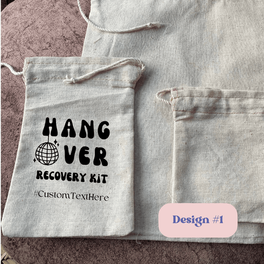 Hangover Kit Pouches - Ingrained Prints