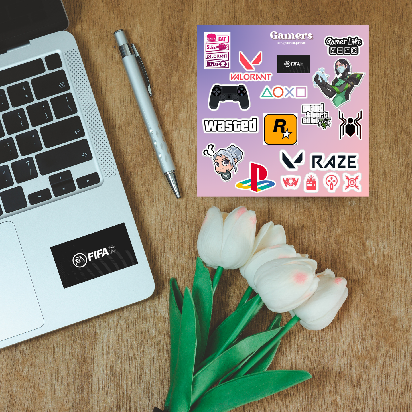 Gamers Sticker Sheet