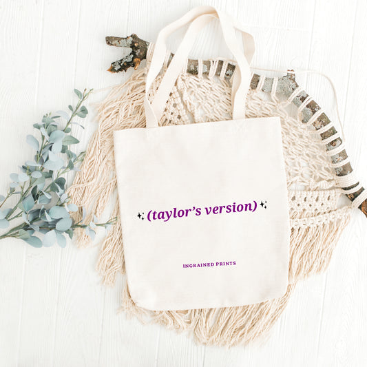 Taylor's Version- Tote Bag