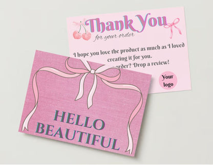 Thankyou Card Design #22