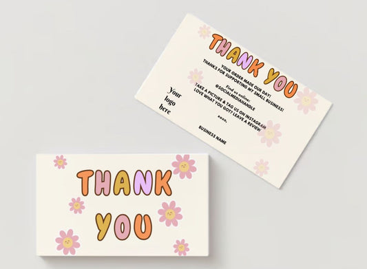 Thankyou Card Design #26