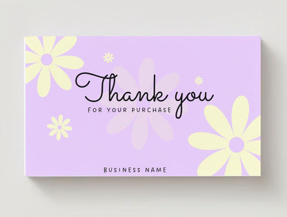 Thankyou Card Design #25