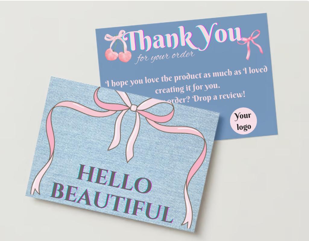 Thankyou Card Design #22